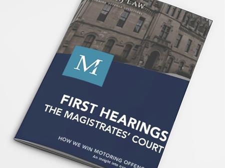 Drink Driving – Your First Court Hearing